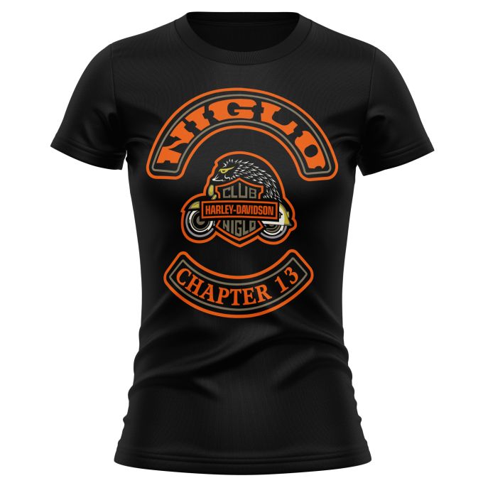T-Shirt Femme PREMIUM Noir - CLUB NIGLO