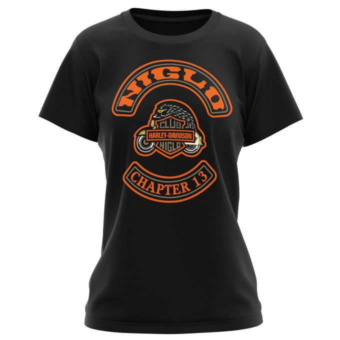T-Shirt Femme Noir - CLUB NIGLO