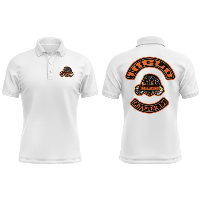Polo Homme Blanc - CLUB NIGLO