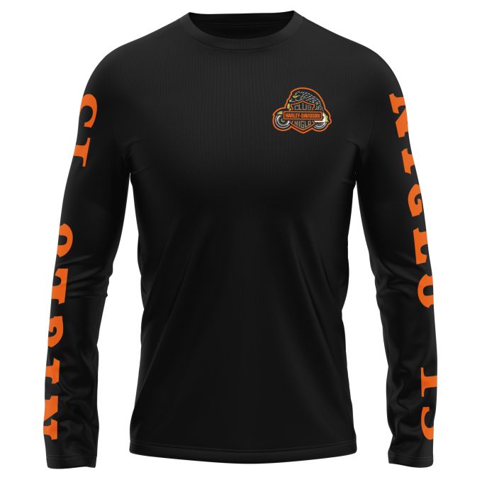 T-Shirt Manches Longues Noir - CLUB NIGLO